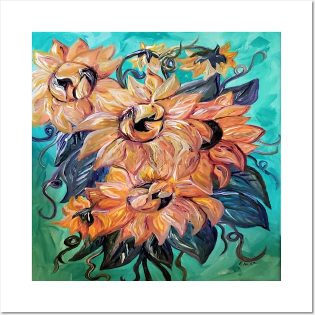 Sunflowers Wall Art by EloiseART